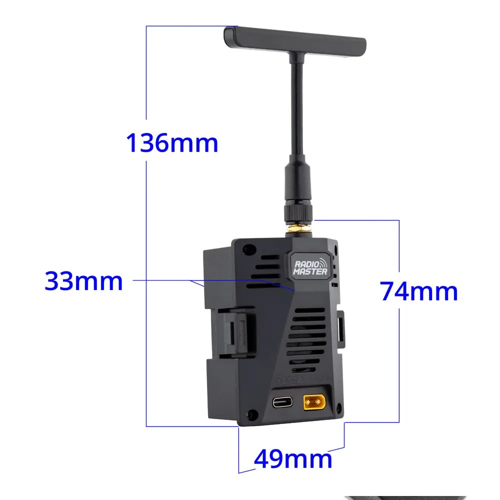 Radiomaster Ranger 2.4Ghz Elrs Module - Modulo RadioMaster Ranger Micro ELRS 2.4GHz,