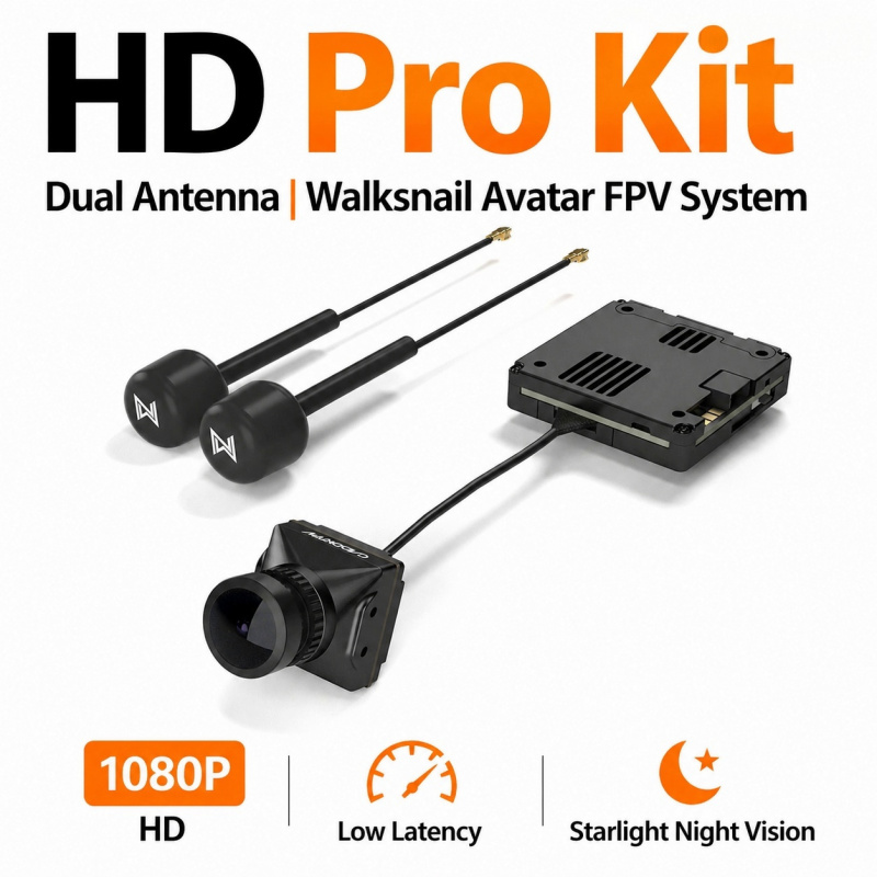 Walksnail Avatar Hd Pro Kit - Walksnail Avatar HD Pro Kit Doppia