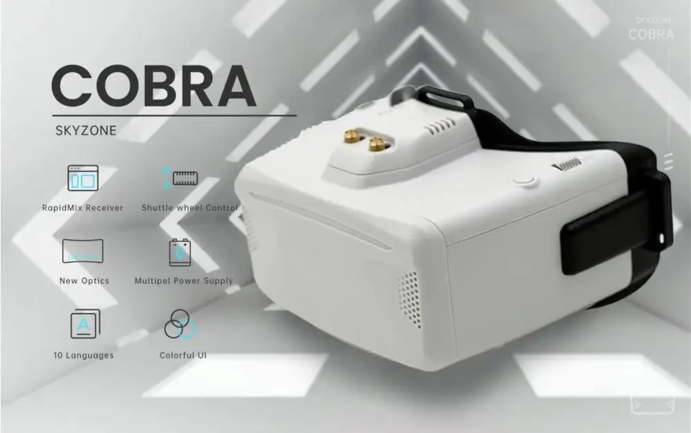 Occhiali FPV SKYZONE Cobra X V - Skyzone Cobra X V2 Fpv Goggles recensione e prezzo