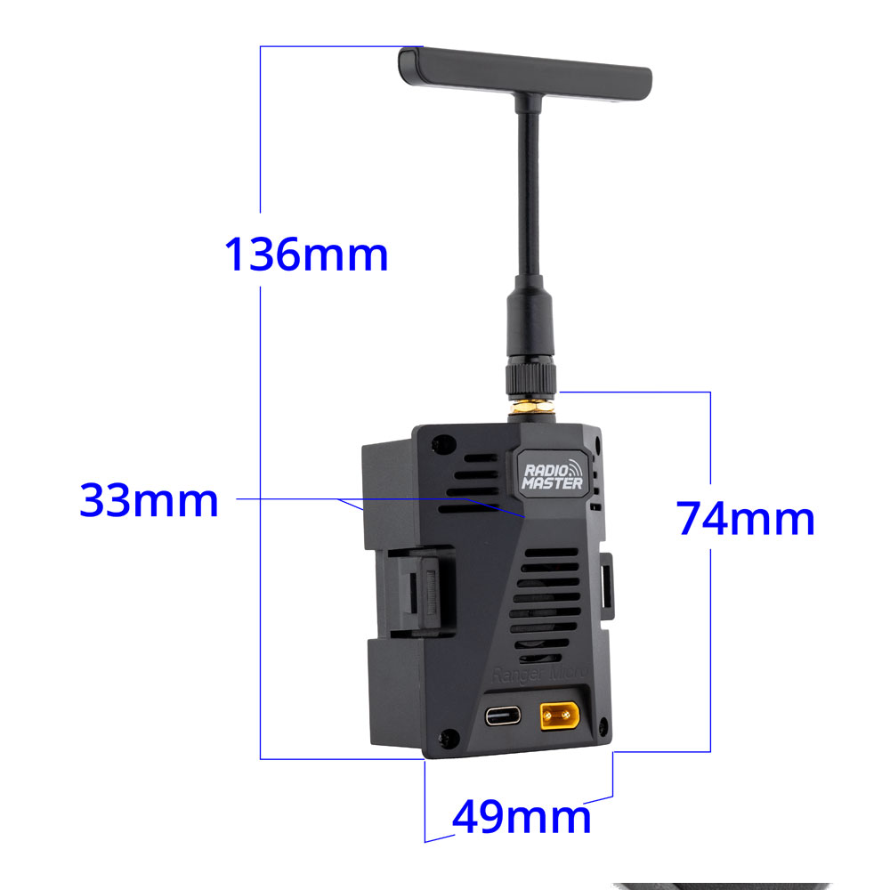 Modulo RadioMaster Ranger Micr - Radiomaster Tx16S Mark Ii Elrs recensione e prezzo